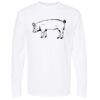 Unisex Gold Soft Touch Long Sleeve T-Shirt Thumbnail