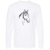 Unisex Gold Soft Touch Long Sleeve T-Shirt Thumbnail