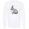 Unisex Gold Soft Touch Long Sleeve T-Shirt Thumbnail