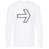 Gold Soft Touch Long Sleeve T-Shirt Thumbnail