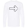 Gold Soft Touch Long Sleeve T-Shirt Thumbnail