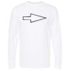 Unisex Gold Soft Touch Long Sleeve T-Shirt Thumbnail