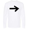 Unisex Gold Soft Touch Long Sleeve T-Shirt Thumbnail