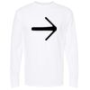 Unisex Gold Soft Touch Long Sleeve T-Shirt Thumbnail