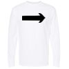 Unisex Gold Soft Touch Long Sleeve T-Shirt Thumbnail