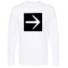 Unisex Gold Soft Touch Long Sleeve T-Shirt Thumbnail
