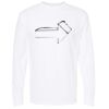 Unisex Gold Soft Touch Long Sleeve T-Shirt Thumbnail