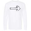 Unisex Gold Soft Touch Long Sleeve T-Shirt Thumbnail