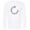 Gold Soft Touch Long Sleeve T-Shirt Thumbnail