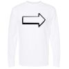Unisex Gold Soft Touch Long Sleeve T-Shirt Thumbnail