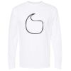 Unisex Gold Soft Touch Long Sleeve T-Shirt Thumbnail