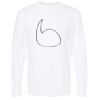 Gold Soft Touch Long Sleeve T-Shirt Thumbnail