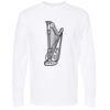 Unisex Gold Soft Touch Long Sleeve T-Shirt Thumbnail