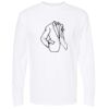 Unisex Gold Soft Touch Long Sleeve T-Shirt Thumbnail