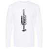 Unisex Gold Soft Touch Long Sleeve T-Shirt Thumbnail
