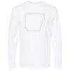 Unisex Gold Soft Touch Long Sleeve T-Shirt Thumbnail