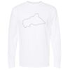Gold Soft Touch Long Sleeve T-Shirt Thumbnail