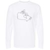 Unisex Gold Soft Touch Long Sleeve T-Shirt Thumbnail