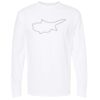 Unisex Gold Soft Touch Long Sleeve T-Shirt Thumbnail