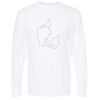 Gold Soft Touch Long Sleeve T-Shirt Thumbnail