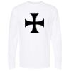 Unisex Gold Soft Touch Long Sleeve T-Shirt Thumbnail