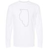 Unisex Gold Soft Touch Long Sleeve T-Shirt Thumbnail