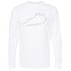 Unisex Gold Soft Touch Long Sleeve T-Shirt Thumbnail