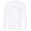 Unisex Gold Soft Touch Long Sleeve T-Shirt Thumbnail