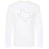 Unisex Gold Soft Touch Long Sleeve T-Shirt Thumbnail