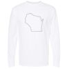 Unisex Gold Soft Touch Long Sleeve T-Shirt Thumbnail