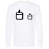 Unisex Gold Soft Touch Long Sleeve T-Shirt Thumbnail