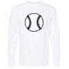 Unisex Gold Soft Touch Long Sleeve T-Shirt Thumbnail