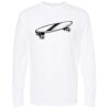Unisex Gold Soft Touch Long Sleeve T-Shirt Thumbnail