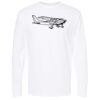 Unisex Gold Soft Touch Long Sleeve T-Shirt Thumbnail