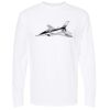 Unisex Gold Soft Touch Long Sleeve T-Shirt Thumbnail