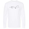 Unisex Gold Soft Touch Long Sleeve T-Shirt Thumbnail