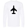 Unisex Gold Soft Touch Long Sleeve T-Shirt Thumbnail