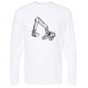 Unisex Gold Soft Touch Long Sleeve T-Shirt Thumbnail