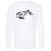 Unisex Gold Soft Touch Long Sleeve T-Shirt Thumbnail