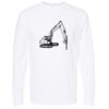 Unisex Gold Soft Touch Long Sleeve T-Shirt Thumbnail