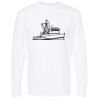 Unisex Gold Soft Touch Long Sleeve T-Shirt Thumbnail