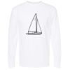 Unisex Gold Soft Touch Long Sleeve T-Shirt Thumbnail