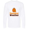 Gold Soft Touch Long Sleeve T-Shirt Thumbnail