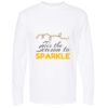 Gold Soft Touch Long Sleeve T-Shirt Thumbnail