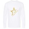 Gold Soft Touch Long Sleeve T-Shirt Thumbnail