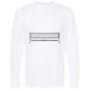 Gold Soft Touch Long Sleeve T-Shirt Thumbnail