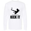 Gold Soft Touch Long Sleeve T-Shirt Thumbnail