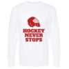 Gold Soft Touch Long Sleeve T-Shirt Thumbnail