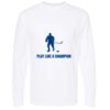 Gold Soft Touch Long Sleeve T-Shirt Thumbnail
