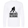Gold Soft Touch Long Sleeve T-Shirt Thumbnail